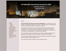 Tablet Screenshot of conference.cluj.roedu.net
